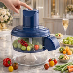 Electric Garlic Peeler & Vegetable Chopper – 1.5L One-Touch Kitchen Tool