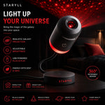 Galaxy Projector Star Light – 360° Starry Night LED Lamp for Bedroom & Gaming Room