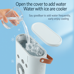 Large  USB Fan With Mist Water Cooler for Office Kitchen and Home