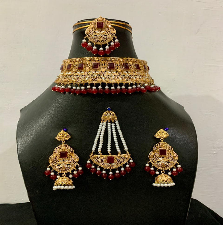 andmade Bridal Choker Set