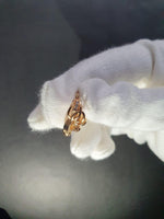 Elegant Golden Metal Hoop Earrings